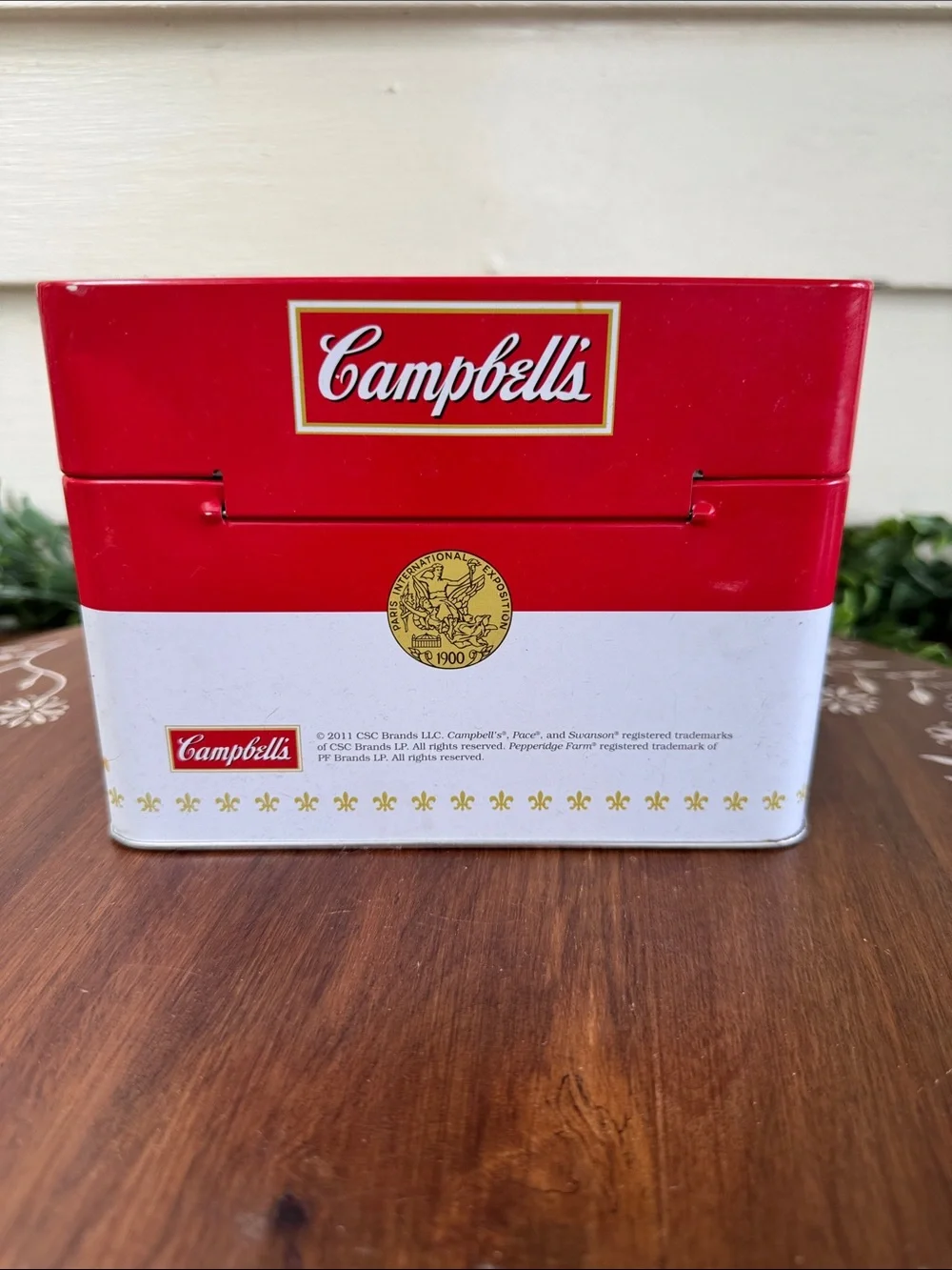 Campbell's Red & White Recipe Card Collection Tin